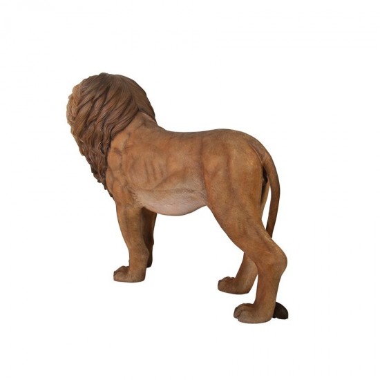 Design Toscano Life Size King Of The Lions Statue