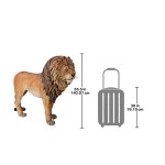 Design Toscano Life Size King Of The Lions Statue