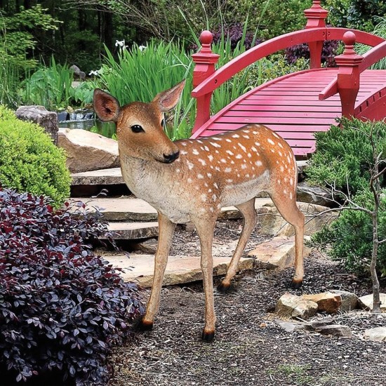 Design Toscano Spotted Deer Fawn Statue