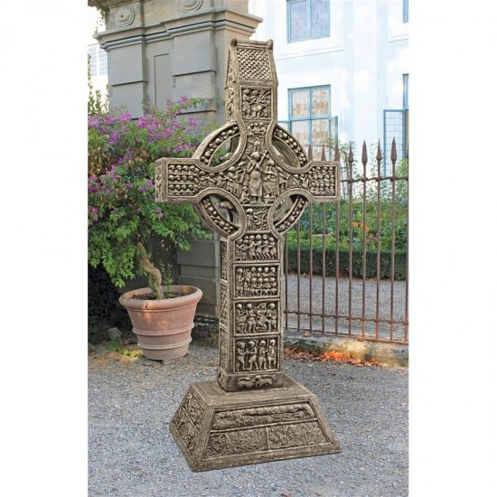 Design Toscano Muiredach High Celtic Cross