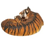 Design Toscano Bengal Tigress With Cub Statue