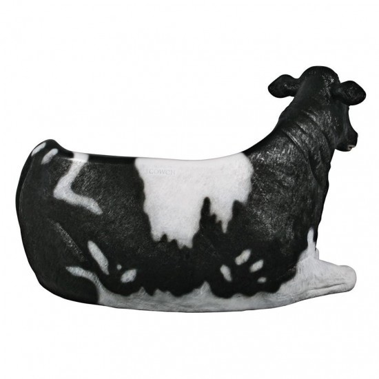 Design Toscano Cowch Holstein Cow Bench