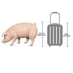 Design Toscano Divine Swine Life Size Farm Pig Statue