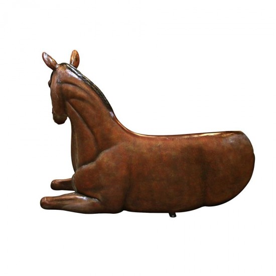 Design Toscano Saddle Up Horse Bench