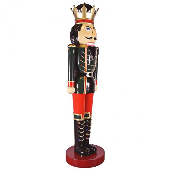 Design Toscano Super-Scaled Holiday Nutcracker Statue