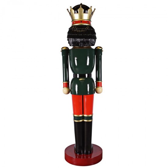 Design Toscano Super-Scaled Holiday Nutcracker Statue