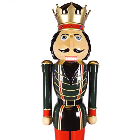 Design Toscano Super-Scaled Holiday Nutcracker Statue