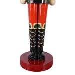 Design Toscano Super-Scaled Holiday Nutcracker Statue