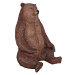 Design Toscano Sitting Pretty Brown Bear Statue