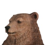 Design Toscano Sitting Pretty Brown Bear Statue