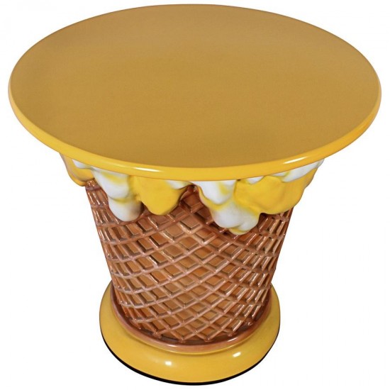 Design Toscano Ice Cream Cone Table