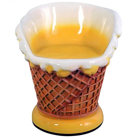 Design Toscano Ice Cream Cone Chair