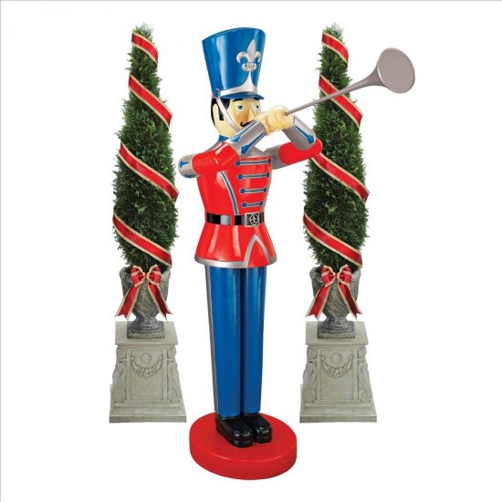 Design Toscano Large Trumpeting Soldier Statue