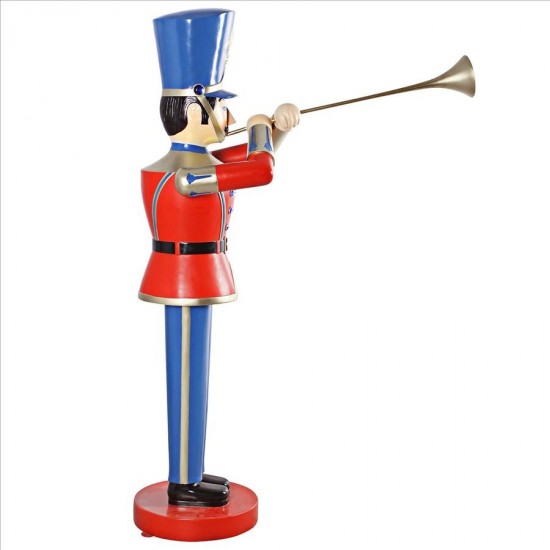 Design Toscano Large Trumpeting Soldier Statue