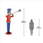 Design Toscano Giant Trumpeting Soldier Statue