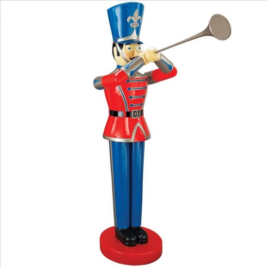 Design Toscano Medium Trumpeting Soldier Statue