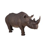 Design Toscano Life Sized Black Rhinoceros Statue