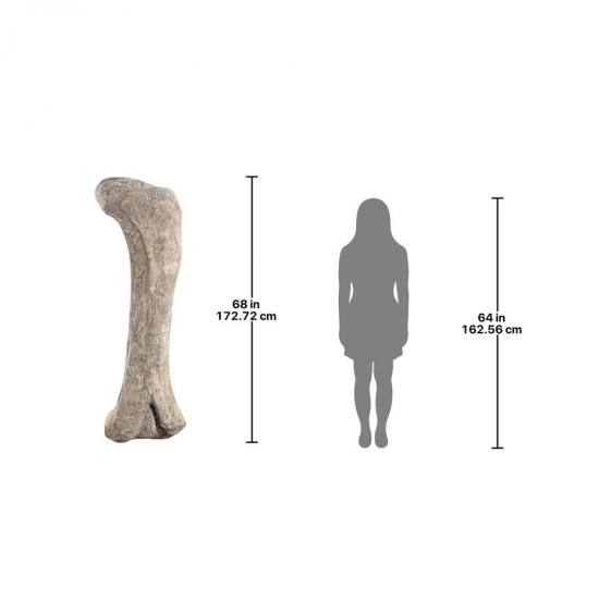 Design Toscano Apatosaurus Femur Fossil Statue