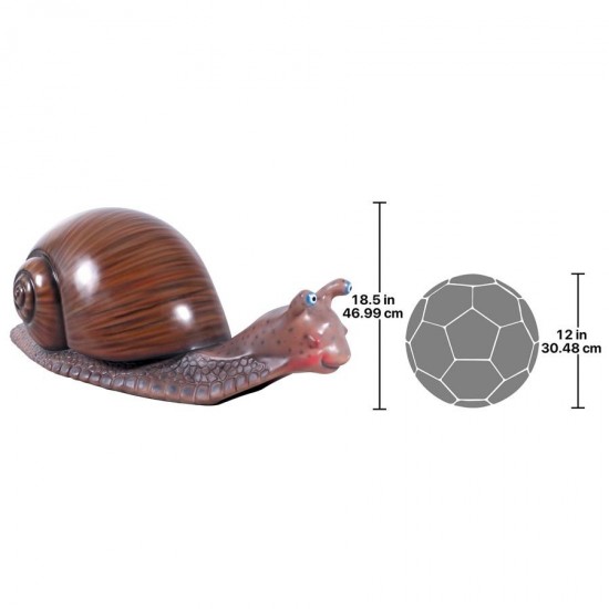 Design Toscano Slugo The Giant Snail Statue