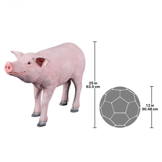 Design Toscano Porkchop The Pig Statue