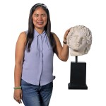 Design Toscano Alexander The Great Bust On Mount