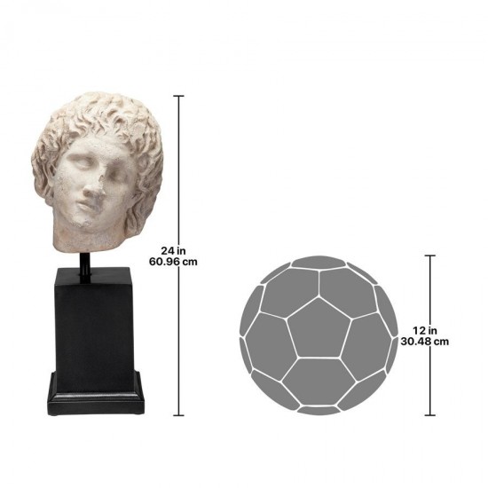 Design Toscano Alexander The Great Bust On Mount