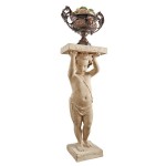 Design Toscano Royal Palace Of Caserta Cherub Pedestal