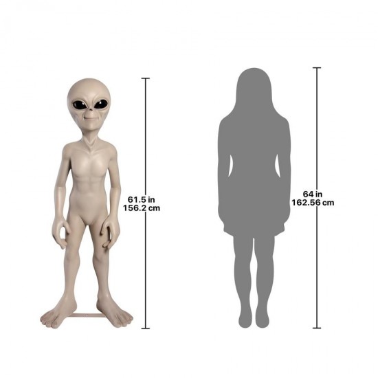 Design Toscano Giant Out Of This World Alien Statue