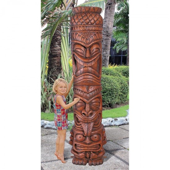 Design Toscano Grand Island Tiki Totem Statue