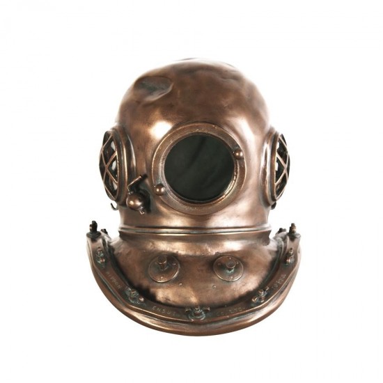 Design Toscano Large Replica Deep Sea Divers Helmet