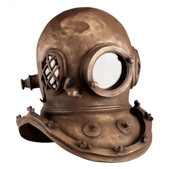 Design Toscano Large Replica Deep Sea Divers Helmet