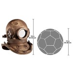 Design Toscano Large Replica Deep Sea Divers Helmet
