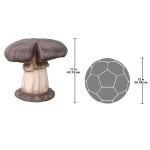 Design Toscano Mystic Mushroom Garden Stool