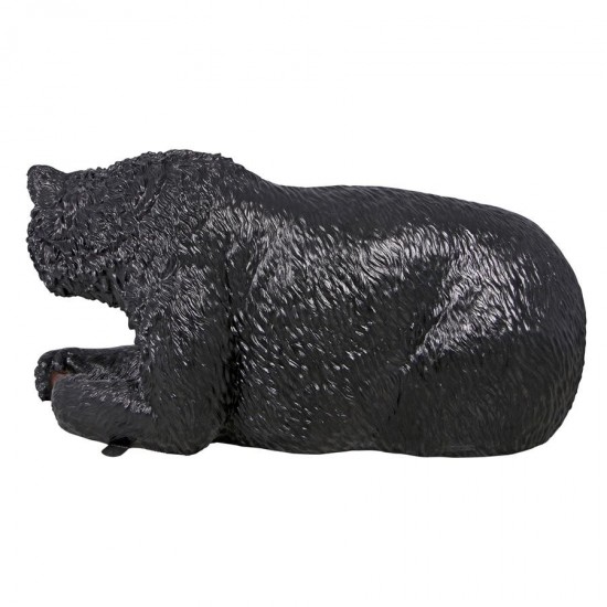 Design Toscano Black Bear Bench