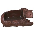 Design Toscano Brown Grizzly Bear Bench