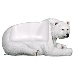 Design Toscano Polar Bear Bench