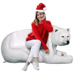 Design Toscano Polar Bear Bench