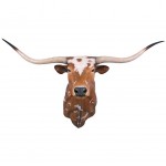 Design Toscano Texas Long Horn Bull Wall Trophy