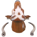 Design Toscano Texas Long Horn Bull Wall Trophy