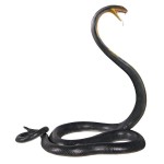 Design Toscano King Cobra Life Size Snake Statue