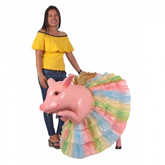 Design Toscano Pavlova The Pig Ballerina Garden Statue