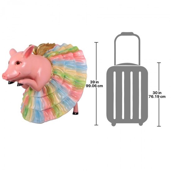 Design Toscano Pavlova The Pig Ballerina Garden Statue