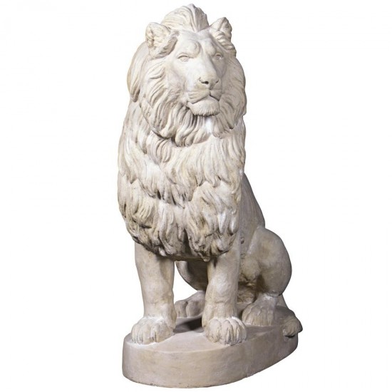 Design Toscano Stately Chateau Lion Statue Right