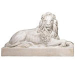 Design Toscano Castle Courtyard Lion Sentinel Facing Right