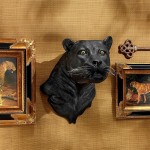 Design Toscano Shadow Panther Wall Sculpture