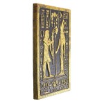 Design Toscano Pharaoh Seti Offering To Mut Plaque
