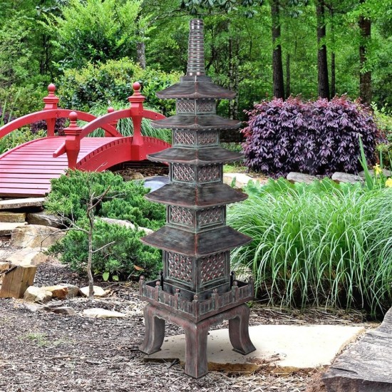 Design Toscano Grande Nara Temple Pagoda