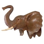 Design Toscano Elephant Head Wall Decor