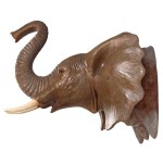 Design Toscano Elephant Head Wall Decor