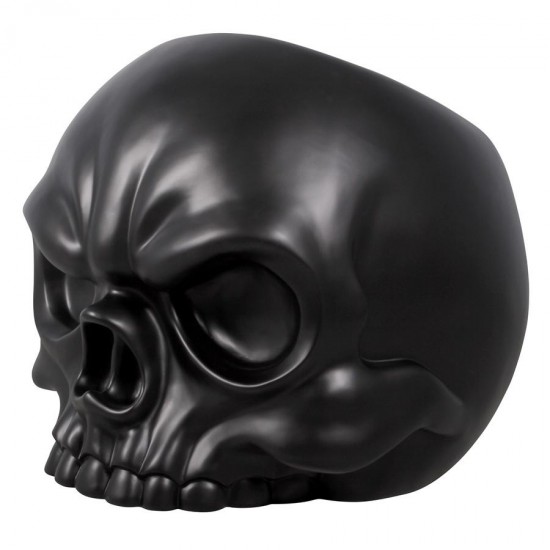 Design Toscano Black Skull Chair